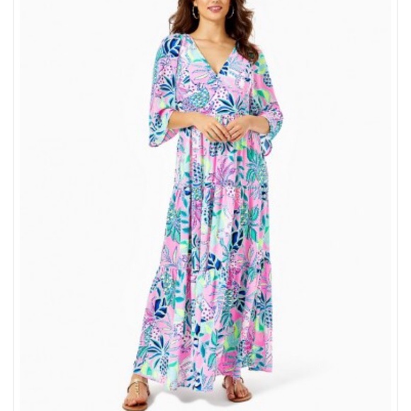 NWT Lilly Pulitzer Rease Maxi Dress